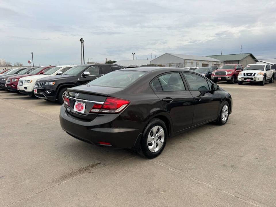 2013 Honda Civic LX 4dr Sedan (1.8L 4cyl 5A) - Image 8