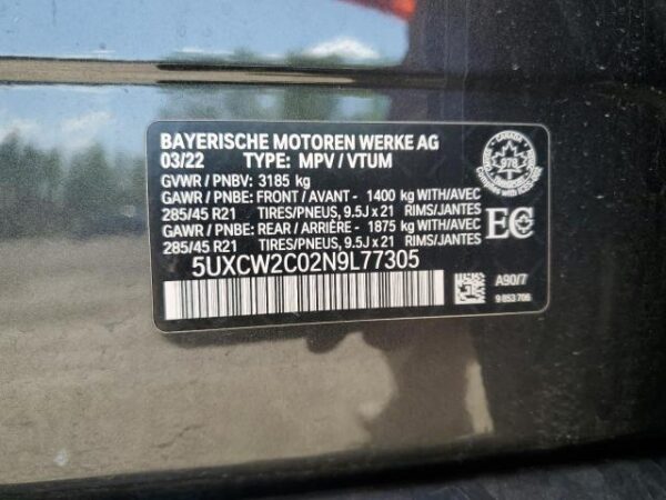 BMW X7 XDRIVE40I 2022 - Image 6