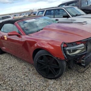 2014 salvage Chevrolet Camaro LT for sale